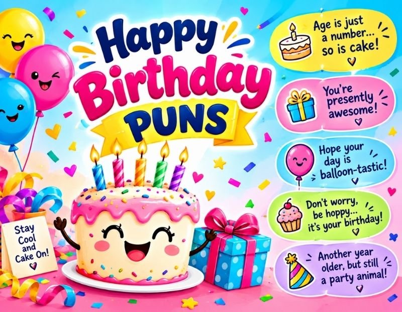 Birthday Puns