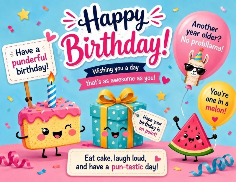 Birthday Puns