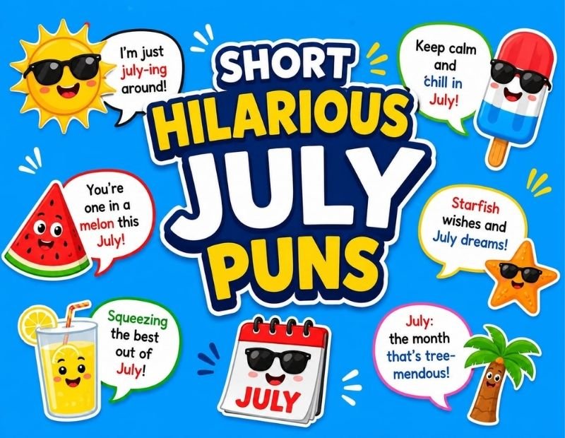 Hilarious July Puns