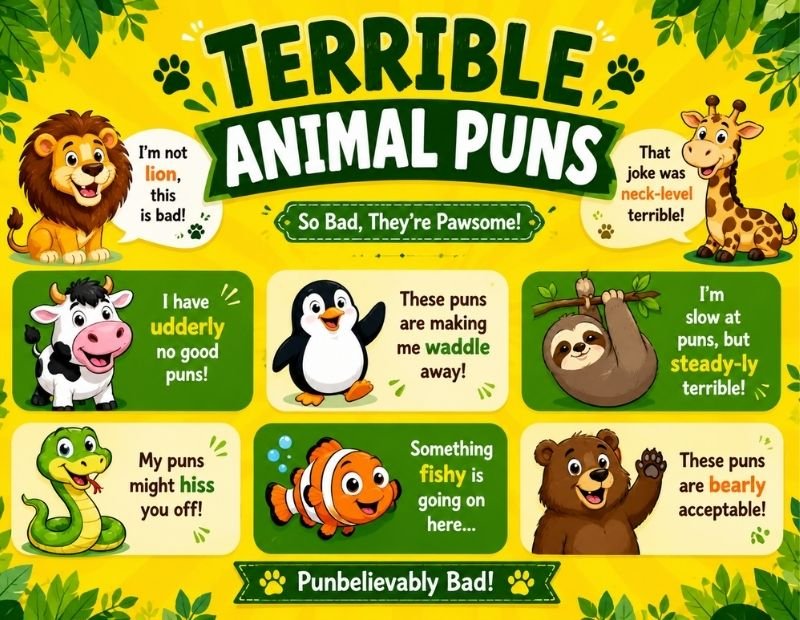 Terrible Puns