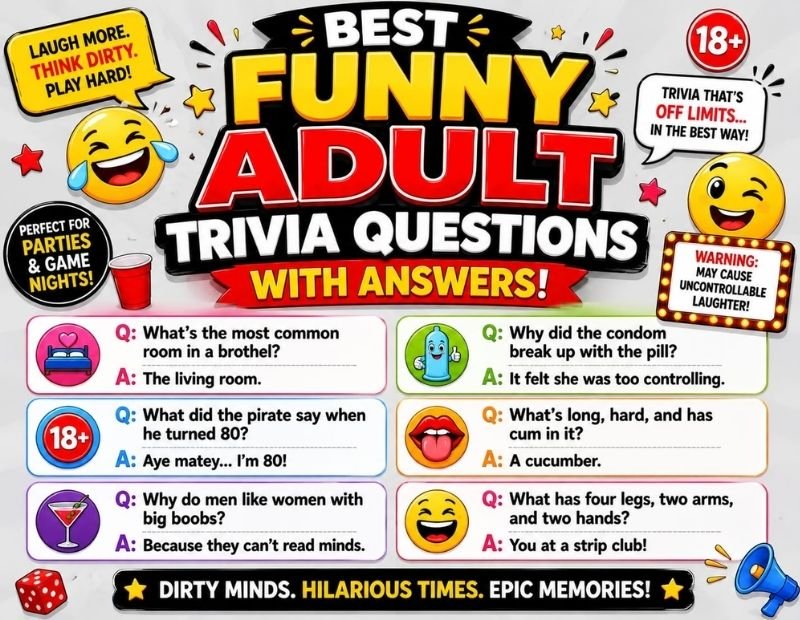 Adult Trivia Questions