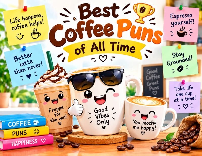 Coffee puns 