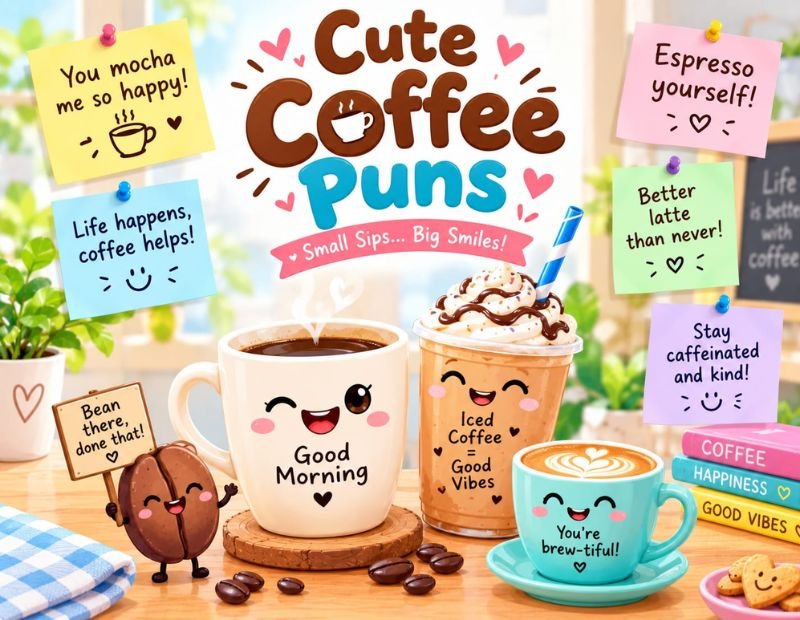 Coffee puns