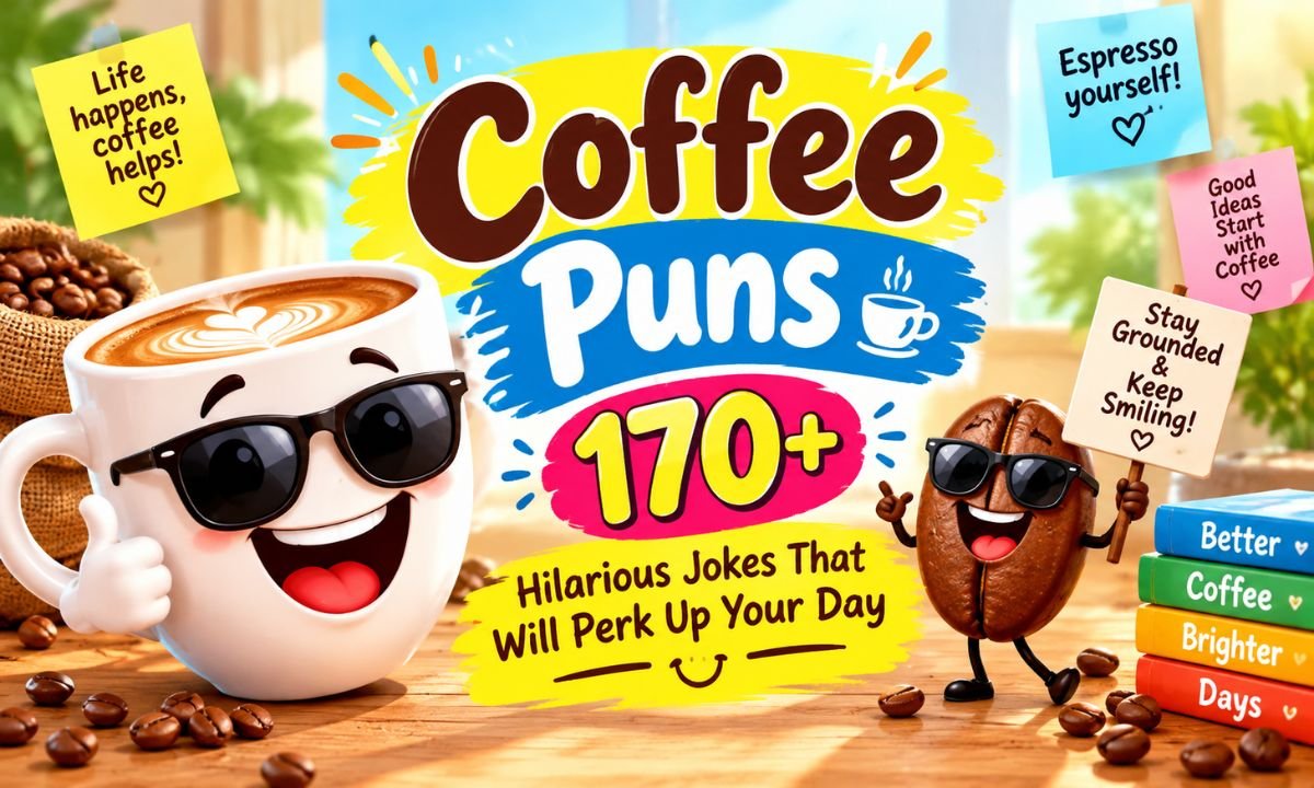 Coffee puns