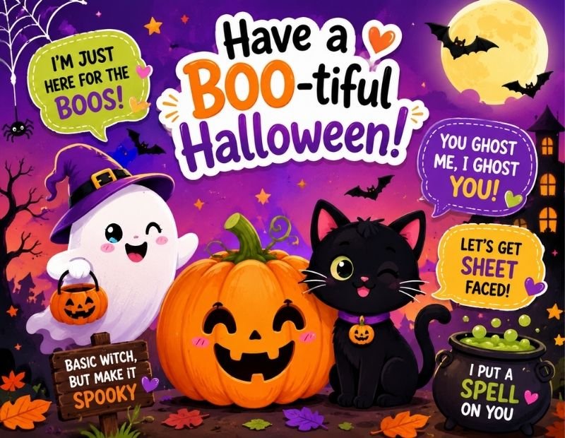 Cute Halloween Puns