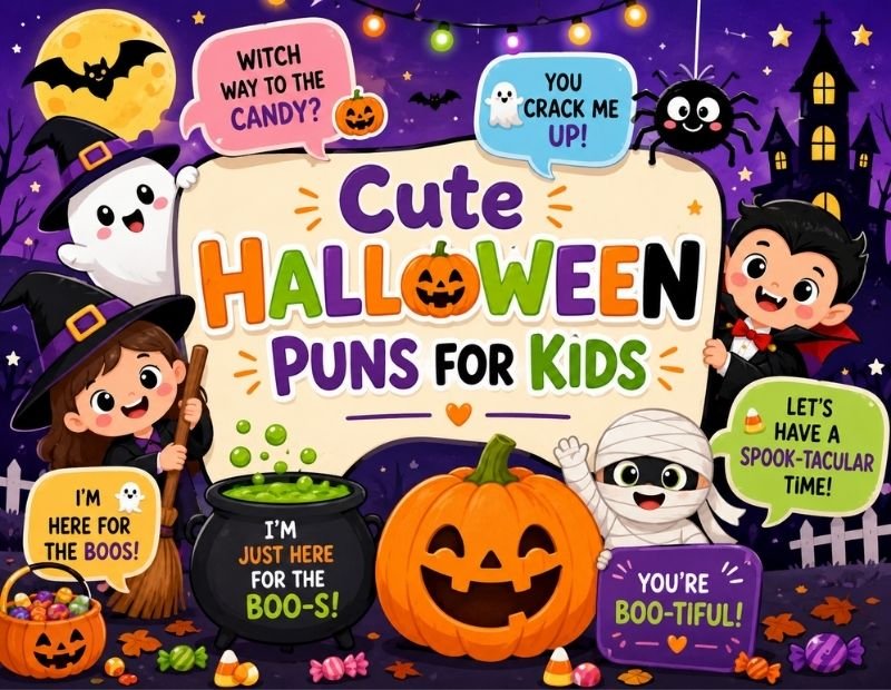 Cute Halloween Puns 