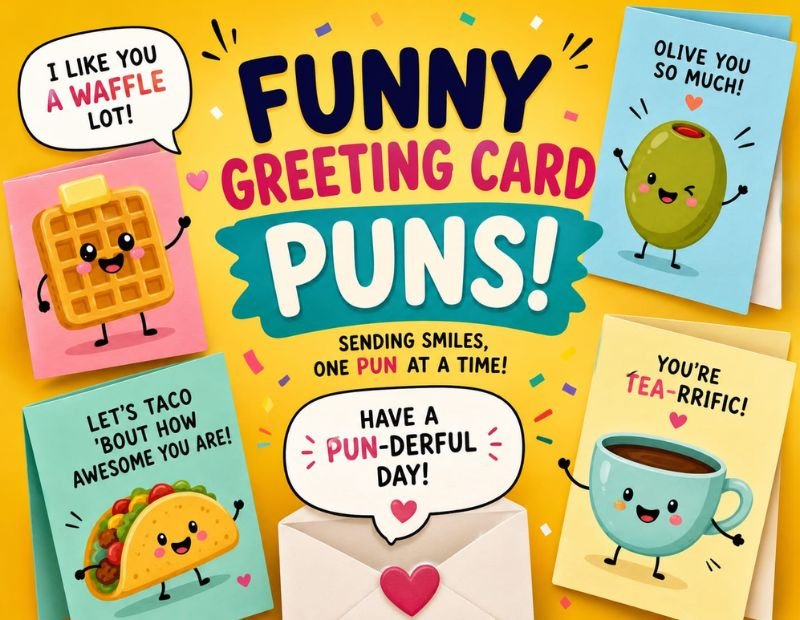 Greeting Card Puns