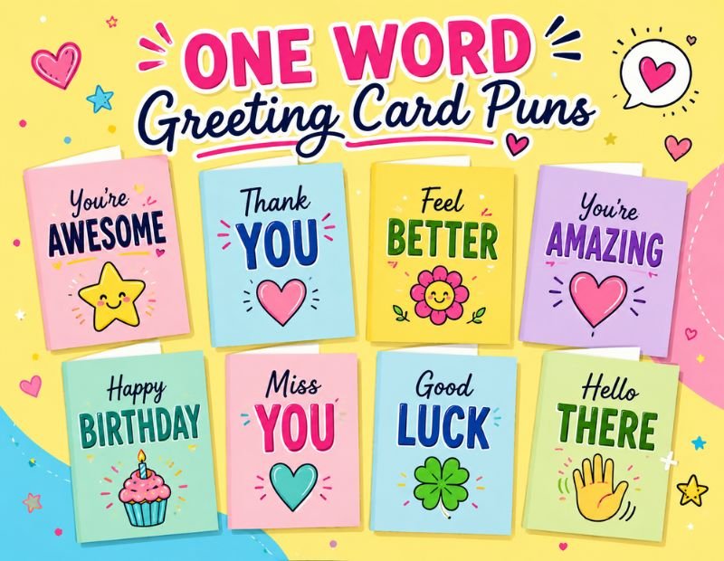 Greeting Card Puns