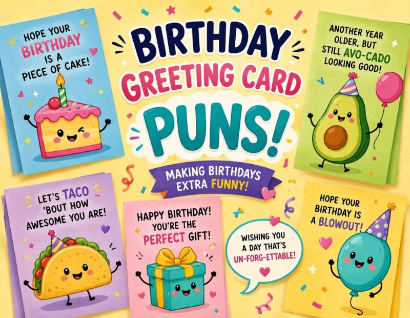 Greeting Card Puns
