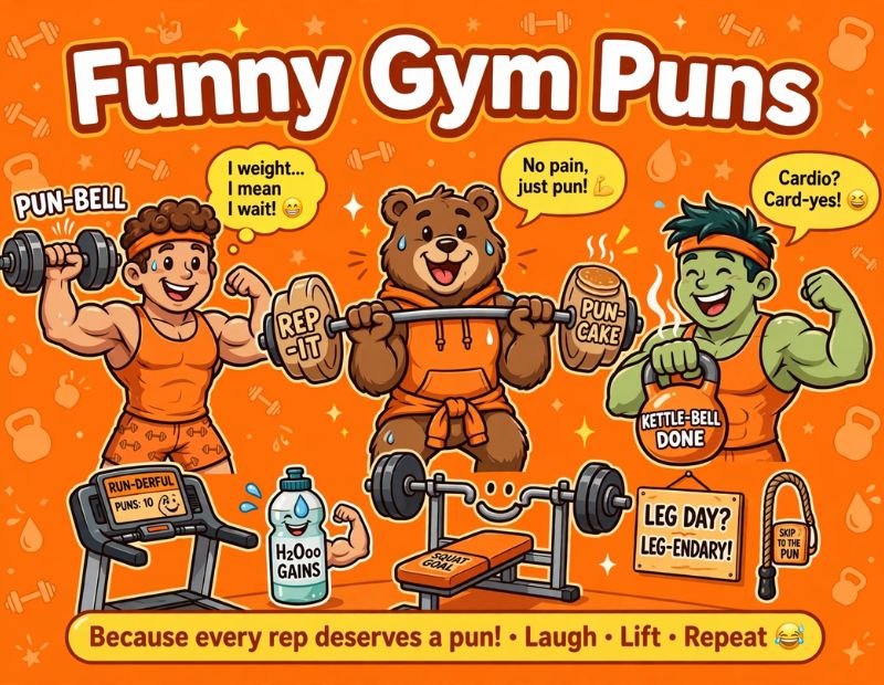 Gym puns