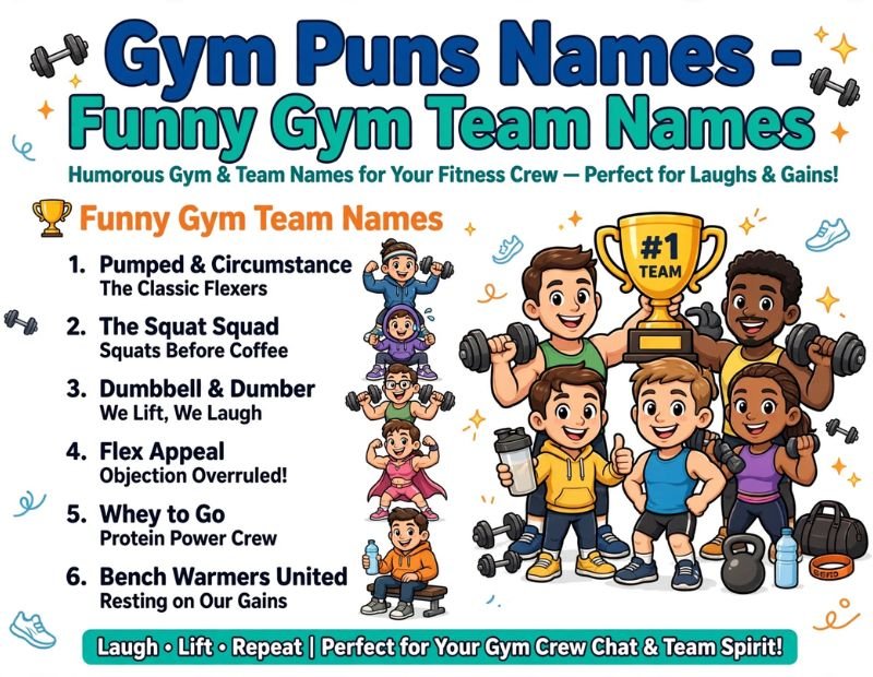 Gym puns