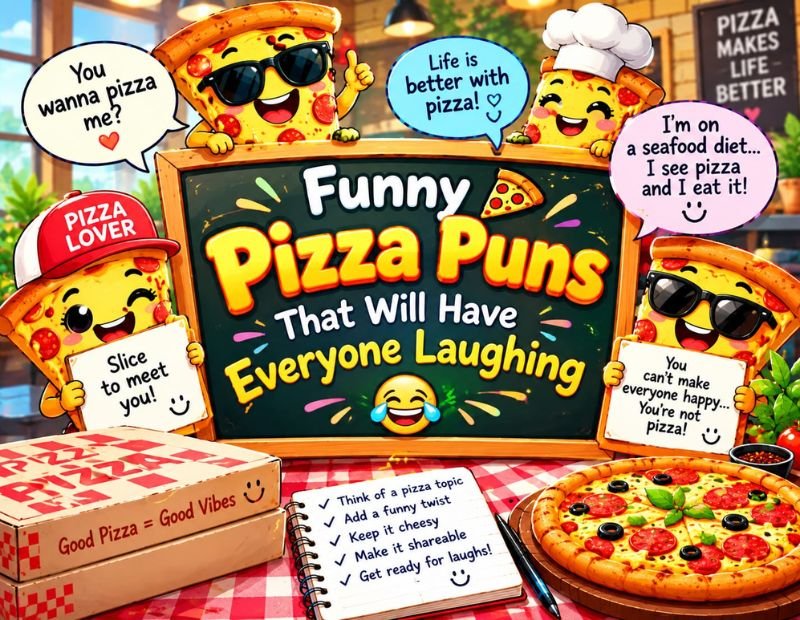 Pizza puns