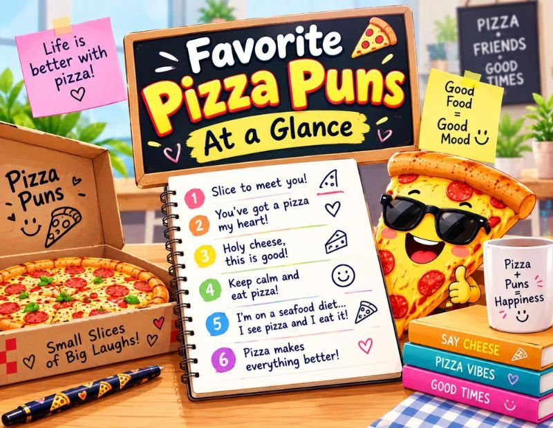 Pizza puns