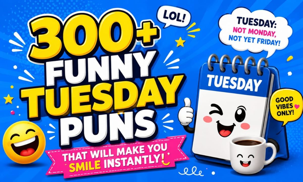 Tuesday Puns