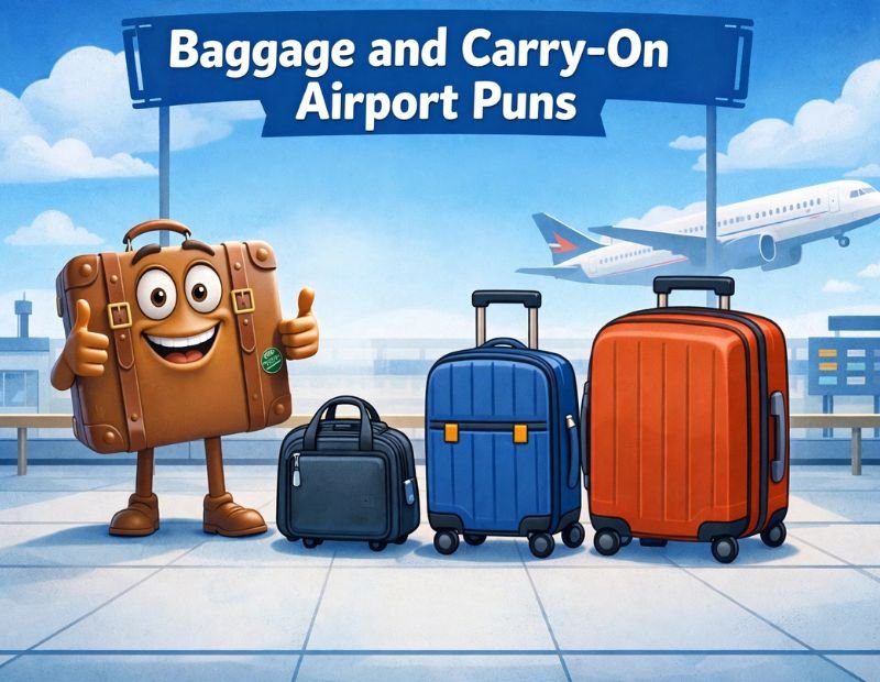 Airport puns