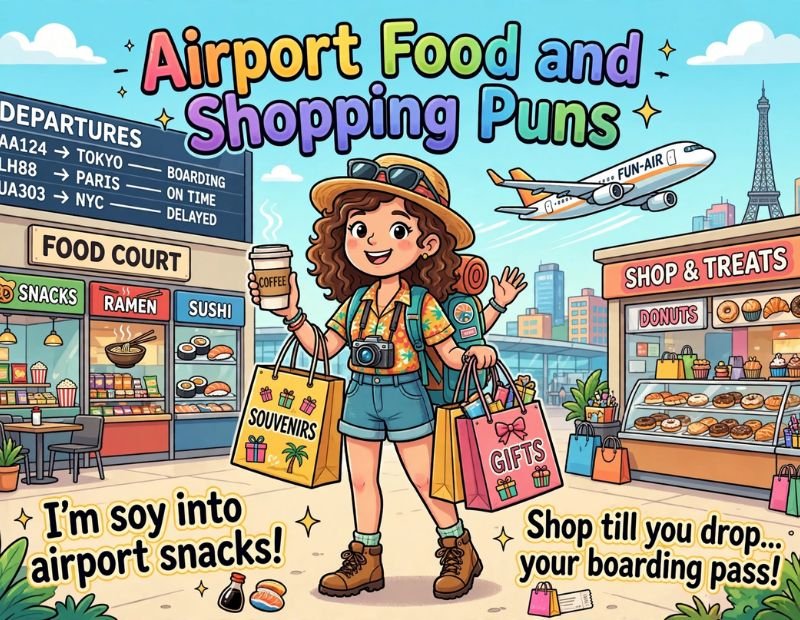 Airport puns