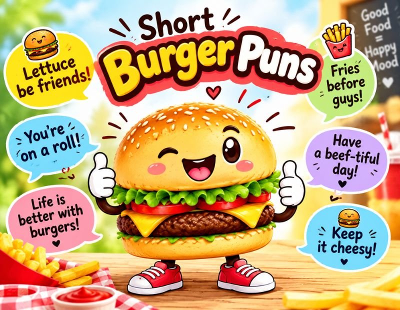 Burger puns
