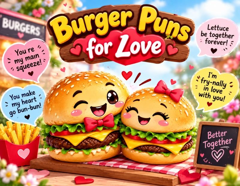 Burger puns