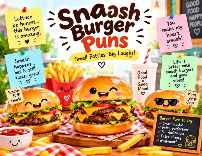 Burger puns