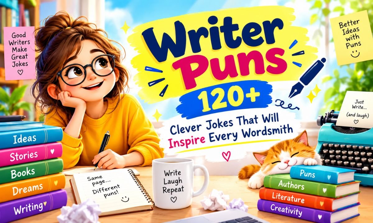 Writer puns