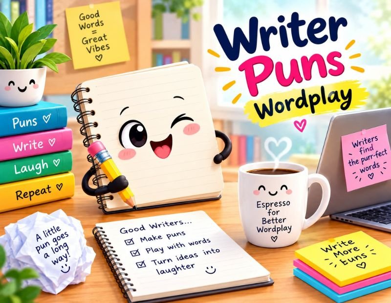 Writer puns