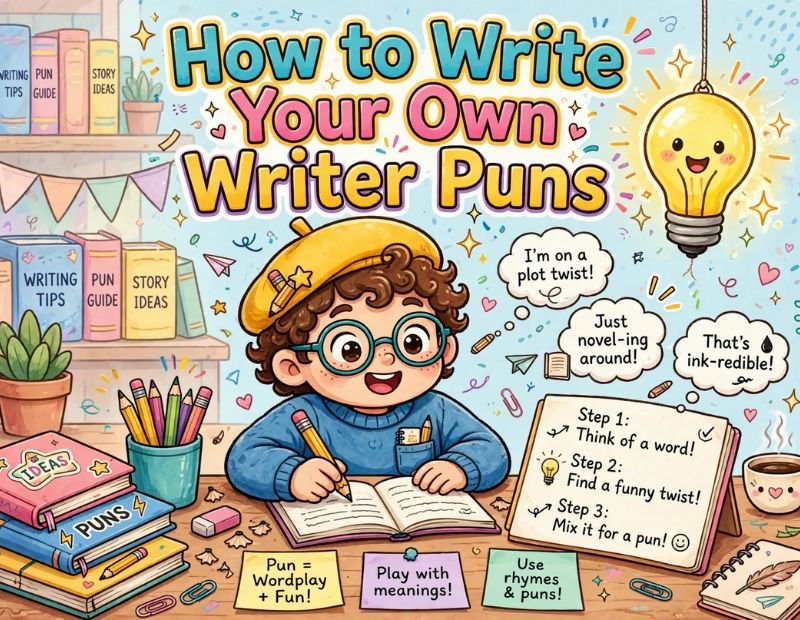 Writer puns
